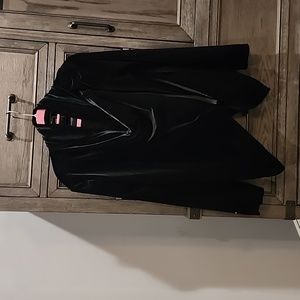 Blank NYC Black Velvet Ladies Jacket Size Small
